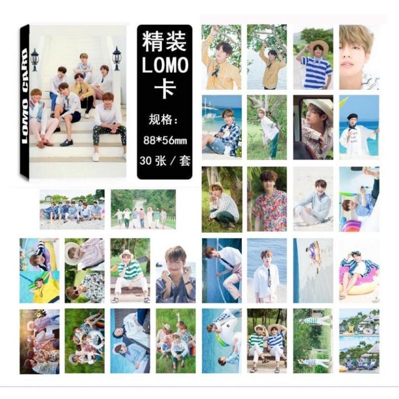 Lomo Card BTS - Summer Package