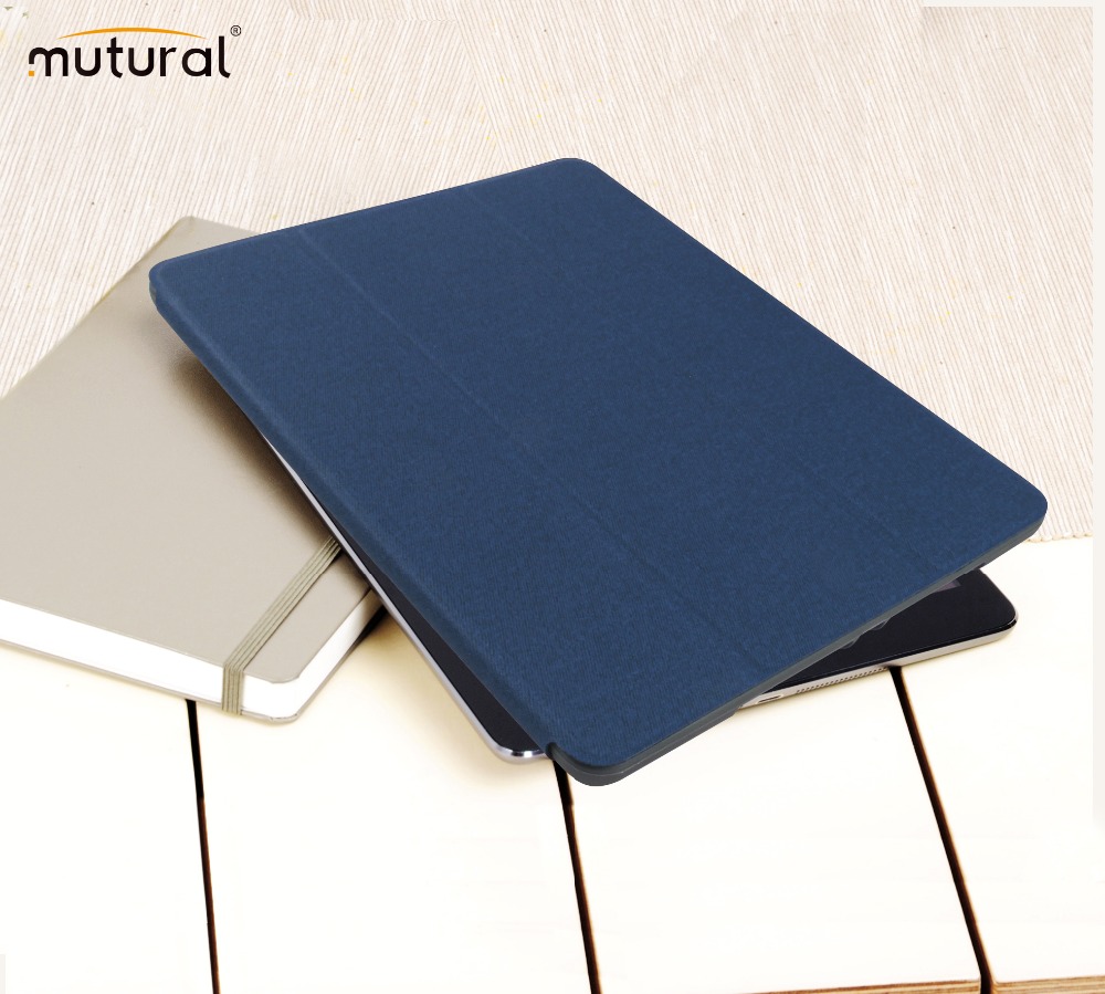 Bao da iPad pro 11 inch 2018 hiệu Mutural _ Xanh_ Hàng nhập khẩu