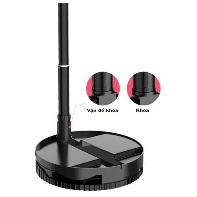 Đèn Livestream Size 26cm, Giá Đỡ Điện Thoại Live Stream Online, Make Up Chụp Ảnh Studio Model 2020