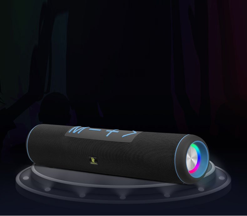 Loa bluetooth ROMIS RM S8200 – Loa hifi siêu bass, thiết kế sang trọng – Loa cầm tay, để bàn kèm bass cộng hưởng - Kết nối TWS – Âm thanh chân thực, đèn led sống động - Hàng nhập khẩu