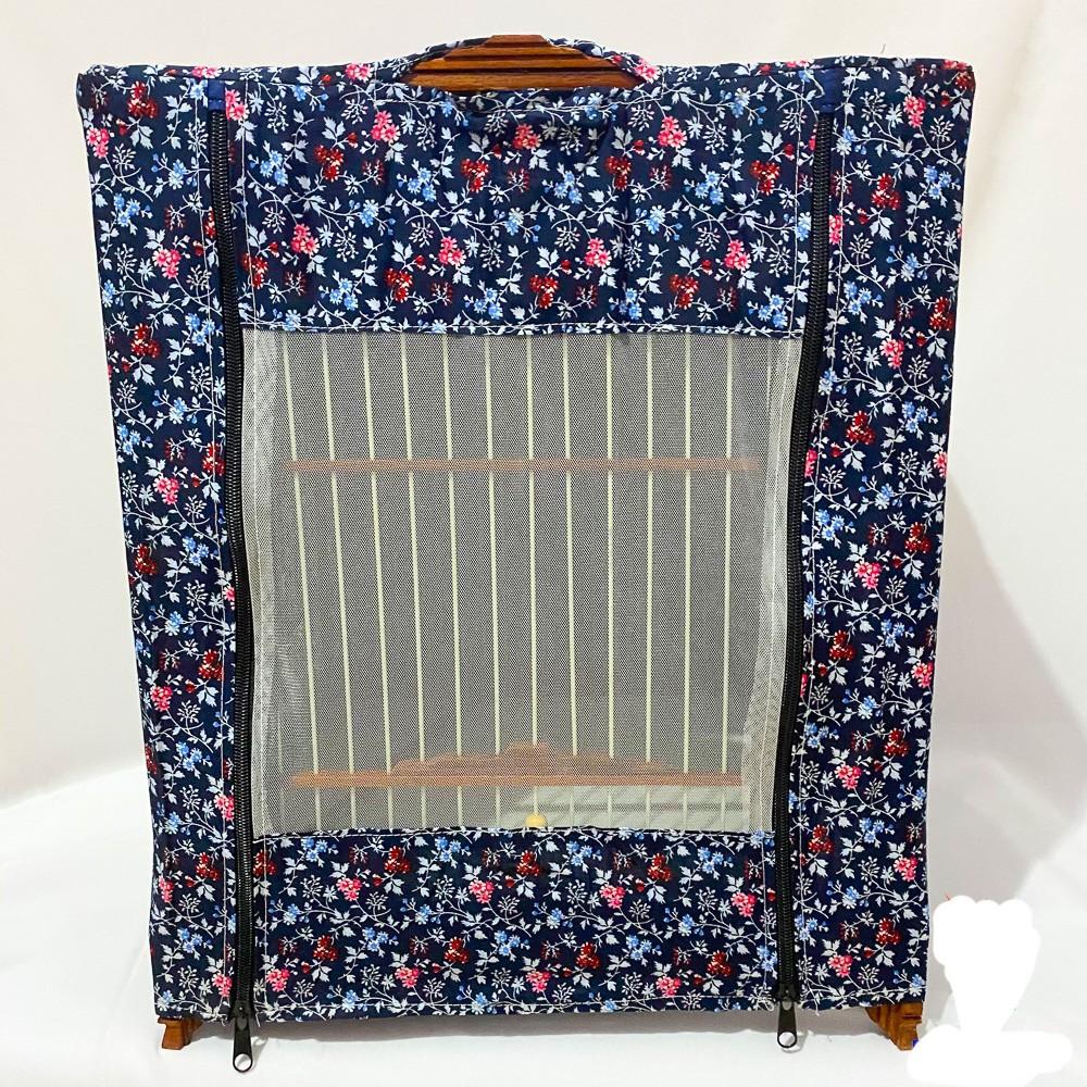 Phụ kiện lồng chim - Áo lồng vuông chào mào 37cm cao cấp