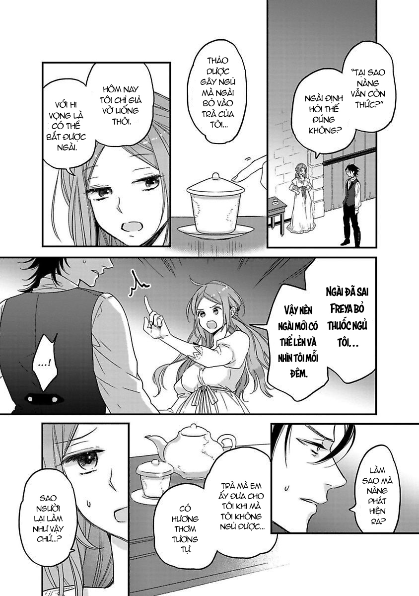 thái tử bạo chúa ở thế giới khác muốn cưới tôi ~ tên sói đen muốn cầu thân cô phù thủy tái sinh chapter 5.1 15