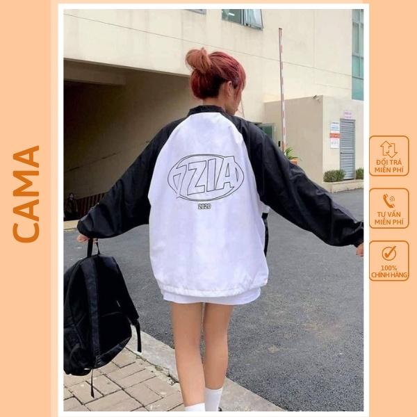 Áo Khoác Gió Nam Nữ Ulzzang Unisex Form Rộng Bomber CAMA STORE M218