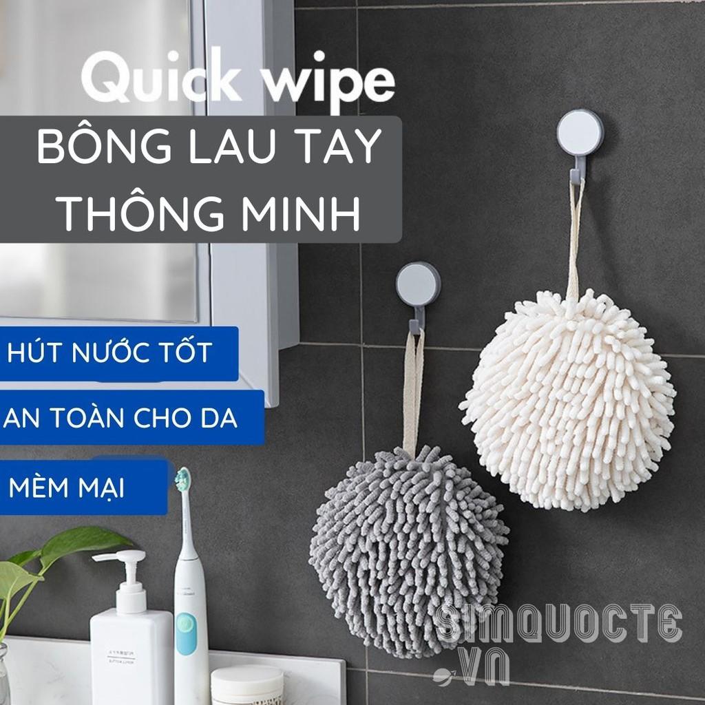 Khăn lau tay hút nước tốt có bọt biển