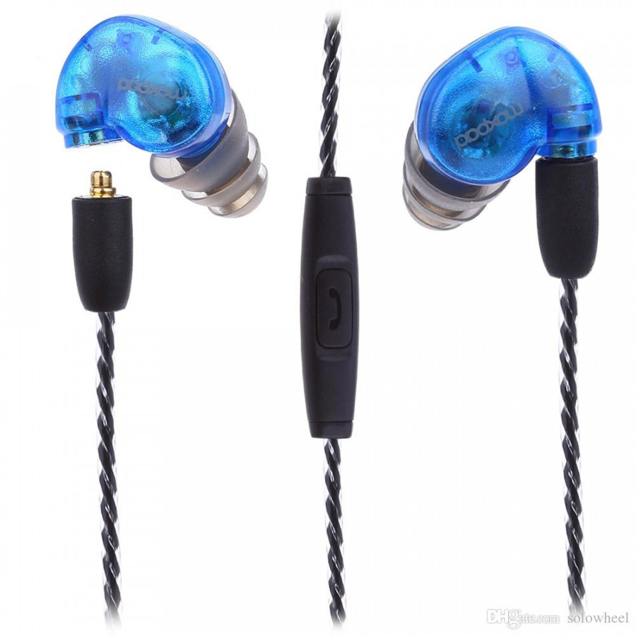 Tai nghe Moxpad X6 in-ear Monitor Bass HD - Hàng chính hãng