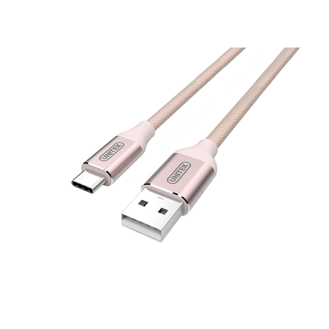 Cáp USB 2.0 To Type-C Unitek (Y-C 4025ARG)  - HÀNG CHÍNH HÃNG