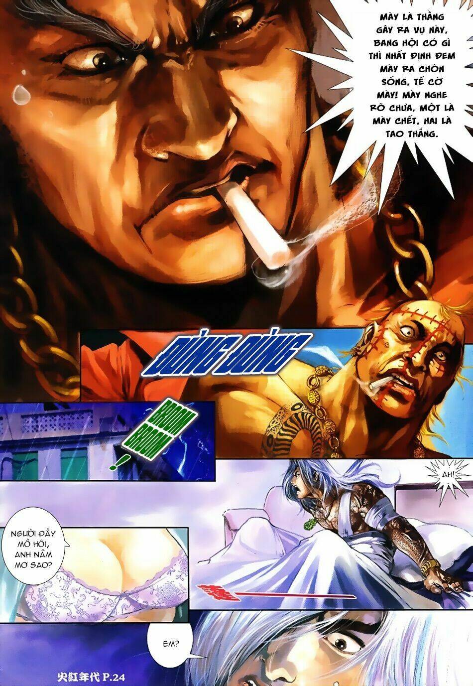 hỏa hồng niên đại hắc cốt đường chapter 19 7