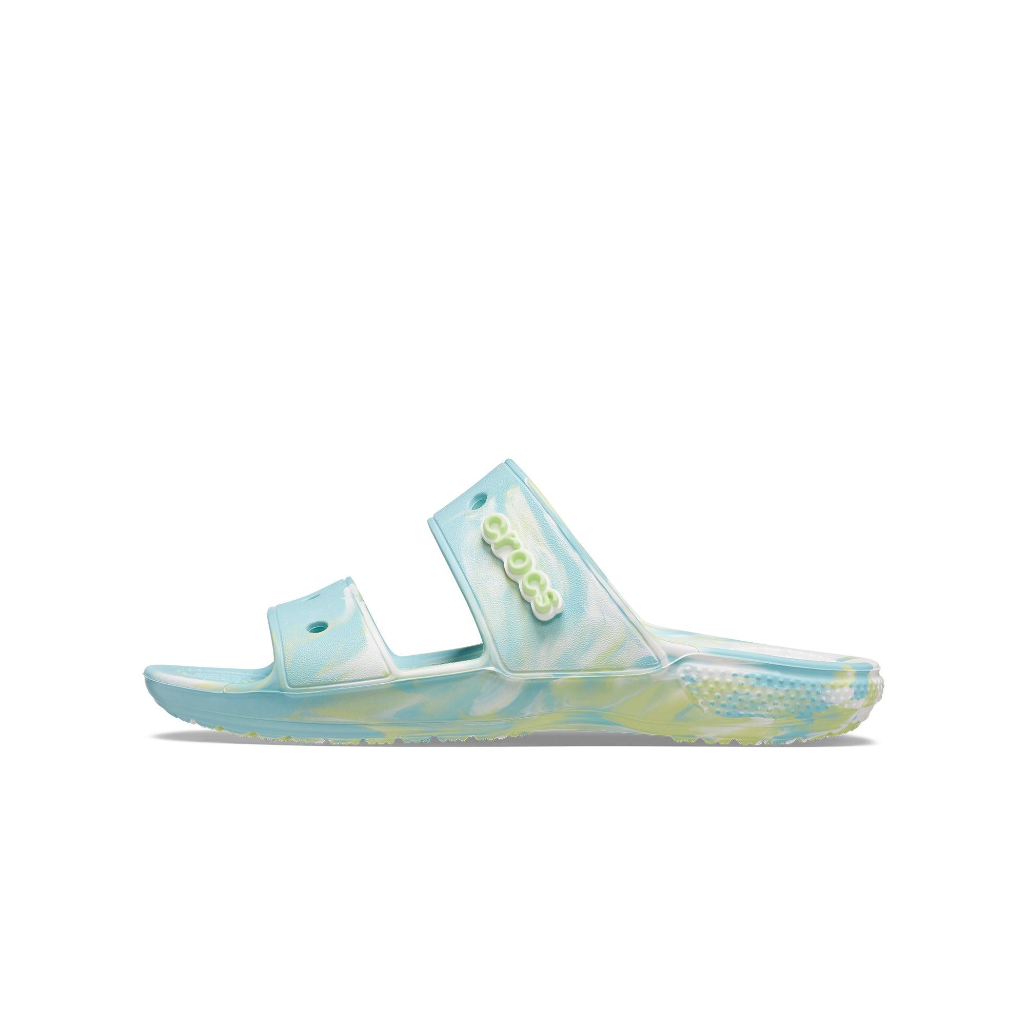 Dép quai ngang unisex Crocs Classic Marbled - 207701-4SU