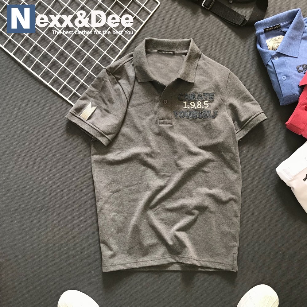 Áo thun polo nam có cổ bẻ vải cá sấu cao cấp ND05