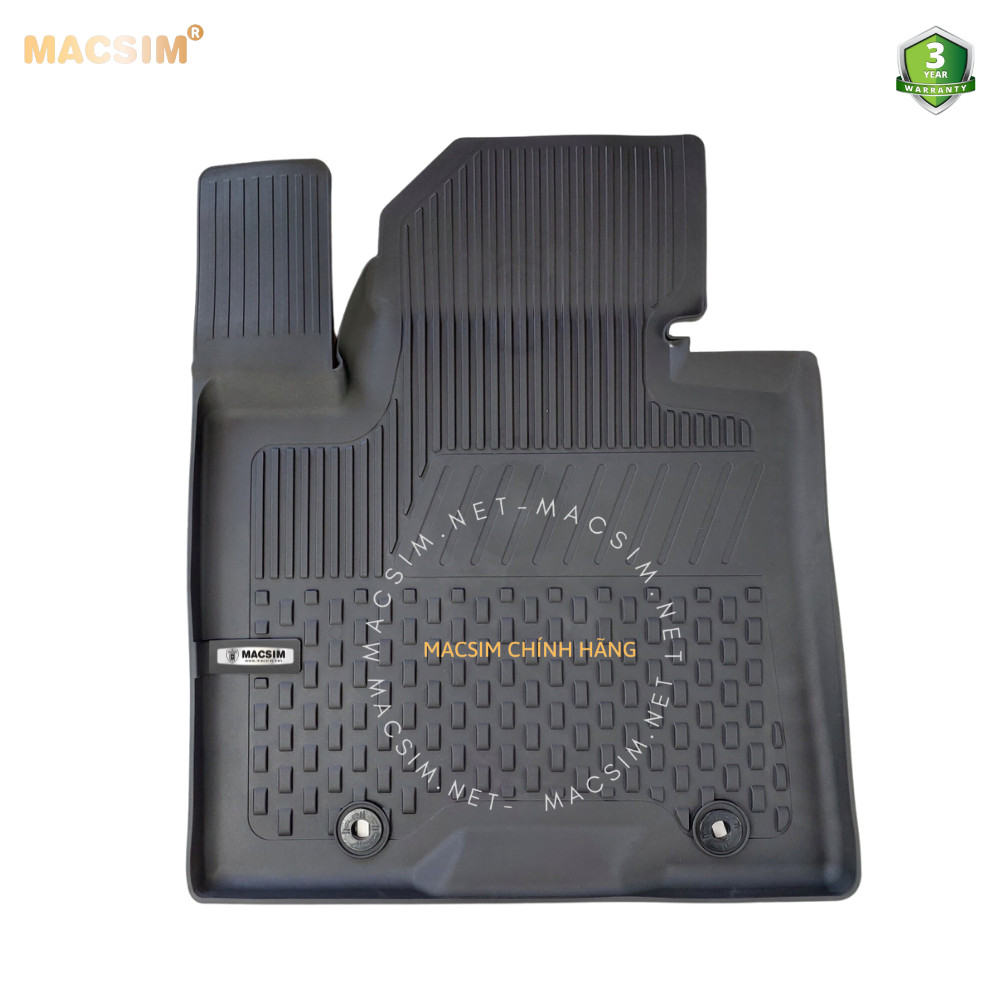 #Sportage, Thảm lót sàn ô tô nhựa TPE Silicon Kia Sportage 2016-2021  Black Nhãn hiệu Macsim