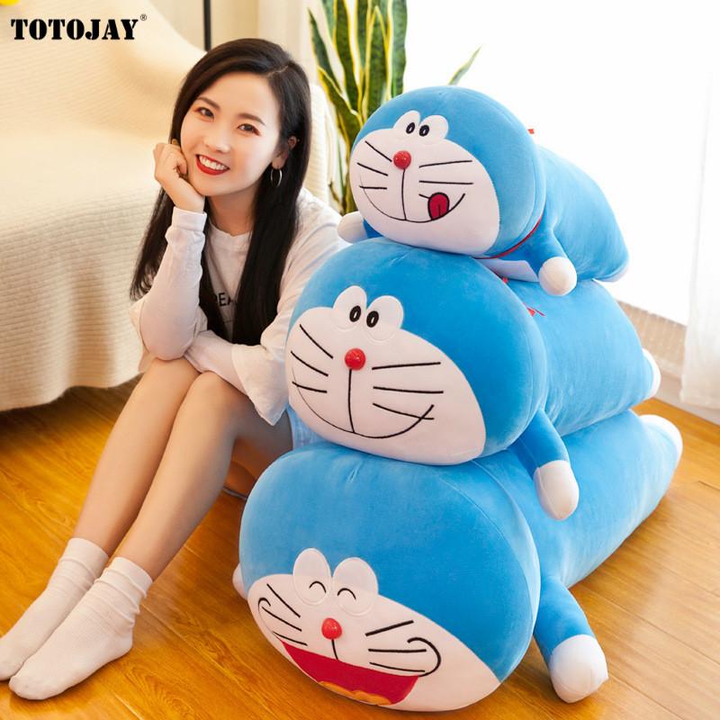 40-80Cm Dễ Thương Stand By Me Doraemon Sang Trọng Đồ Chơi Ghế Sofa Đệm Nhồi Bông Hoạt Hình Anime Búp Bê Mềm Mèo Động Vật gối Ôm Cho Bé Gái Tặng
