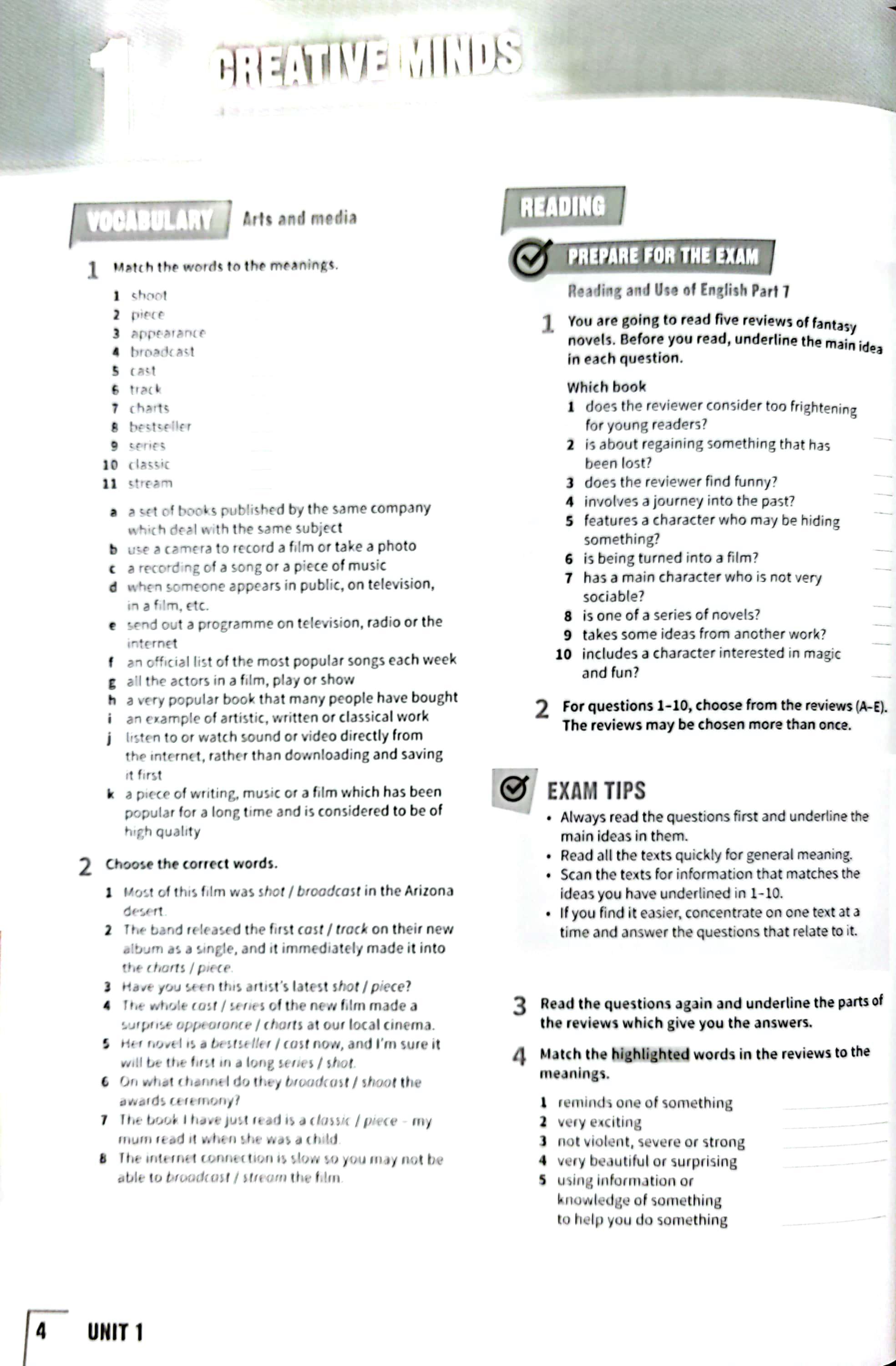 Prepare Level 7 Workbook With Digital Pack