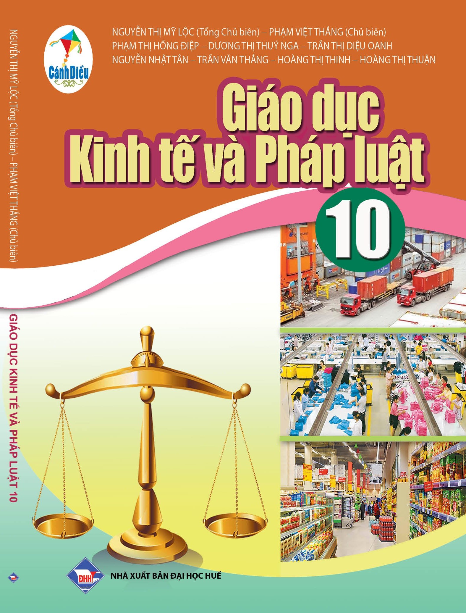 Sách giáo khoa Giáo dục Kinh tế và Pháp luật 10- Cánh Diều (Kèm Nilon bọc Sách)