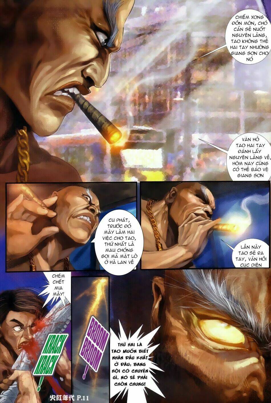 hỏa hồng niên đại hắc cốt đường chapter 34 9