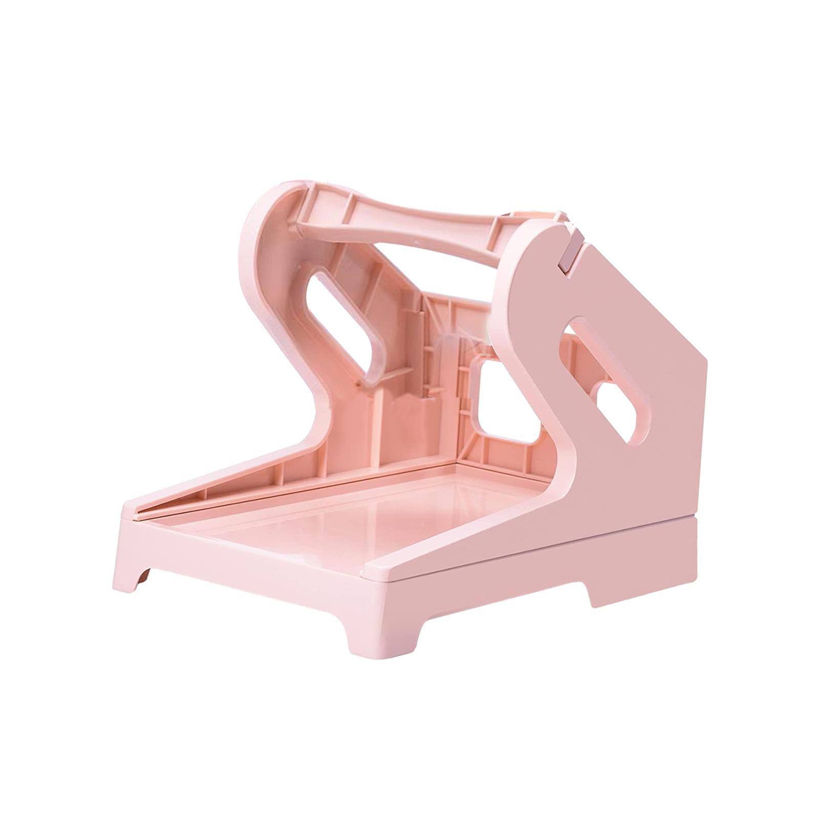 Label Holder for Rolls and Fanfold Labels Mulifunctional Easy to Install Shipping Label Stand Printer Holder for Factory Home