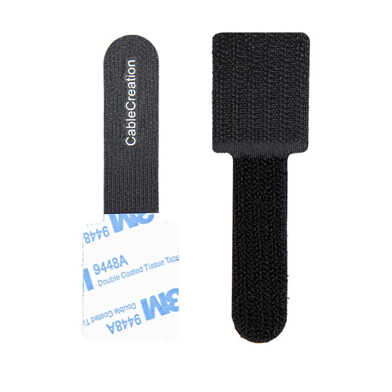 Phong cách mới nhất keo dính hỗ trợ quản lý cáp lưu trữ cáp dữ liệu Velcro cắm sạc cáp khai thác vành đai buộc cáp giữ cáp mạng tự dính