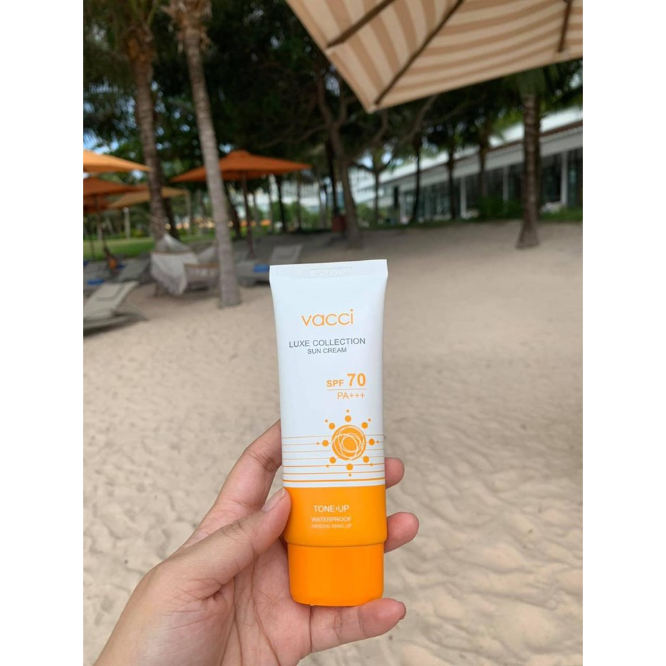 Kem Chống Nắng Vacci - Sun Cream VACCI (SPF 70PA+++  70ml)