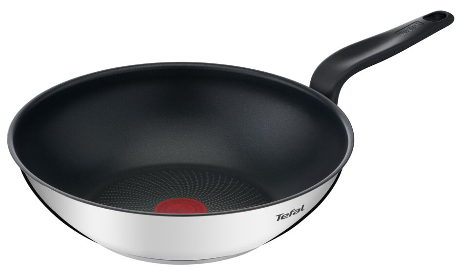 Chảo xào inox Tefal Primary 28cm, dùng cho mọi loại bếp- Hàng chính hãng