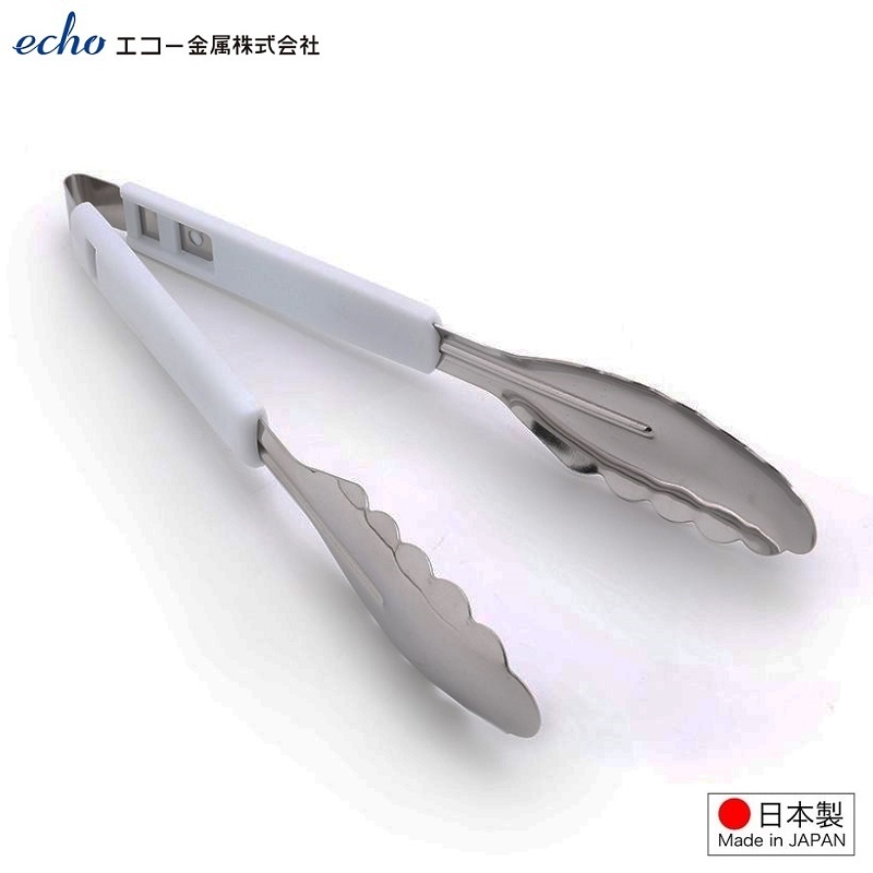 Kẹp gắp inox đa năng Echo Metal 220mm - Hàng nội địa nhật Bản (#Made in Japan)