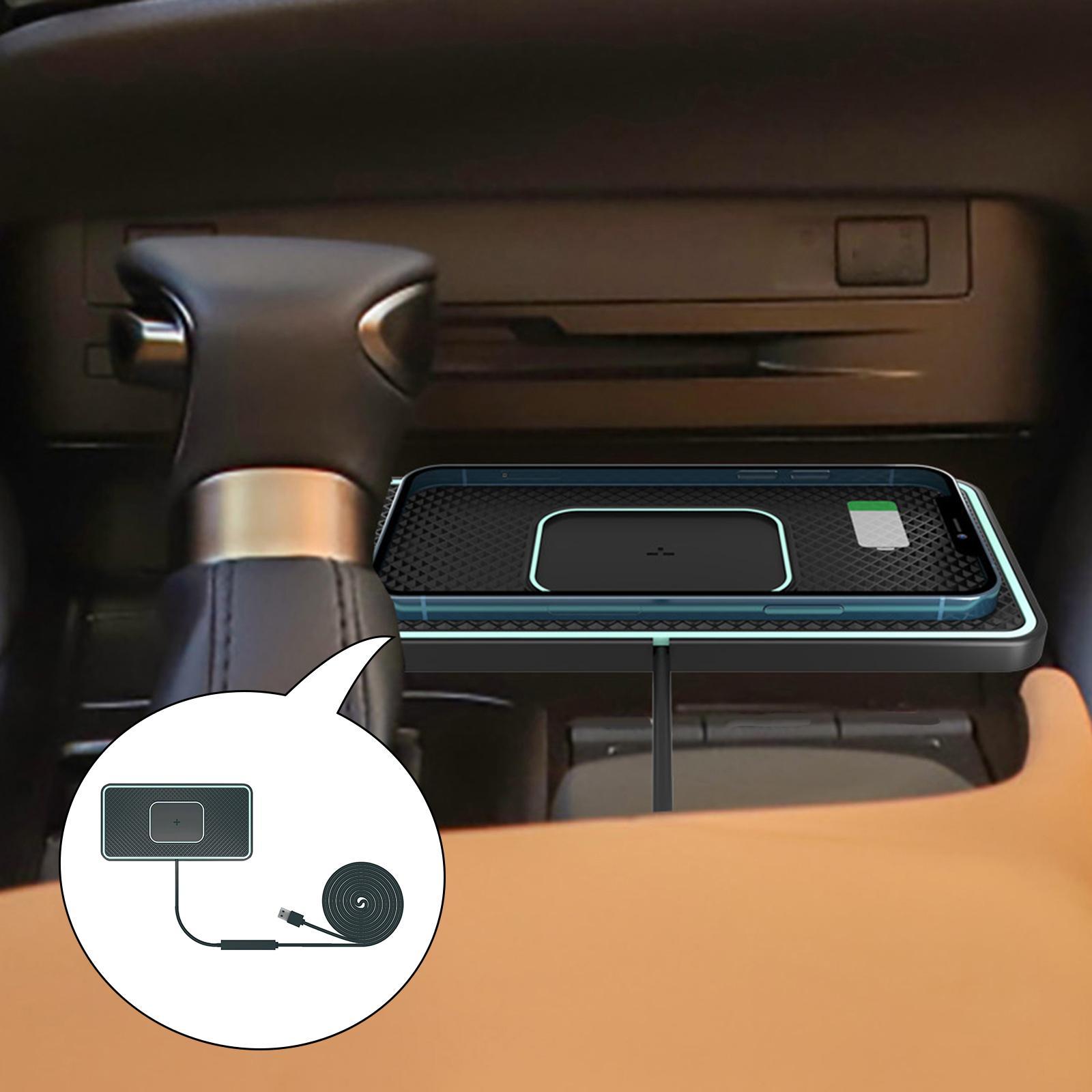 Wireless Charger Charging Pad Fast  Mat Compact for Office