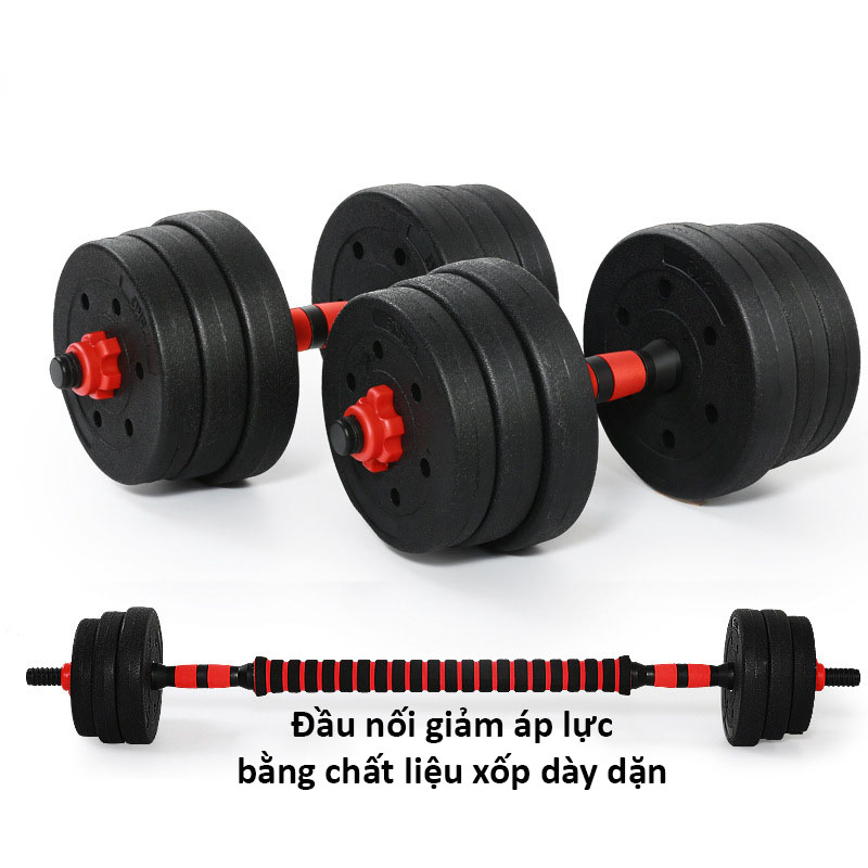 Bộ Tạ Tay + Tạ Đẩy 2in1 Đa Năng - Vật Liệu Cao Cấp - Đủ Kích Cỡ - Hàng Nhập Khẩu