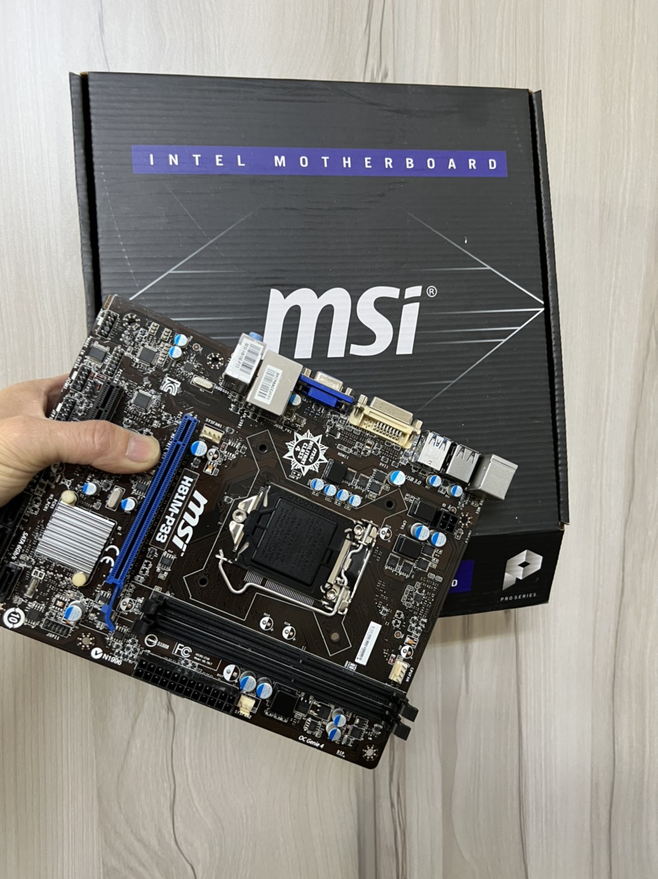 Bo Mạch Chủ (Mainboard) MSI H81M-P33 - HÀNG CHÍNH HÃNG