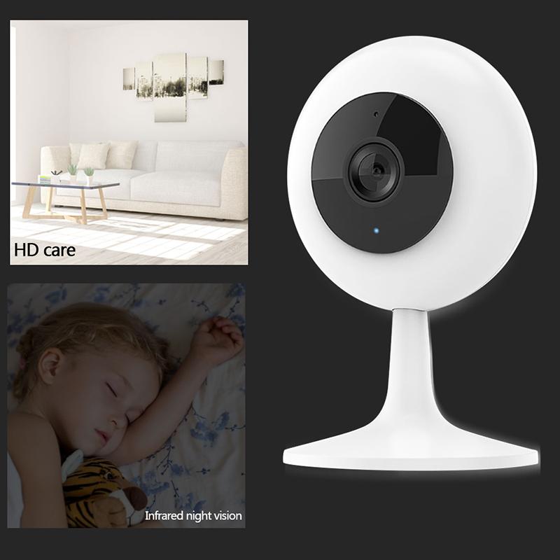 Youpin Smart Webcam Phiên bản phổ biến 110° 1080P HD Tầm nhìn ban đêm Webcam Wifi IP Home Cam để hoạt động với ứng dụng Mijia Màu sắc: trắng Ổ cắm đa năng