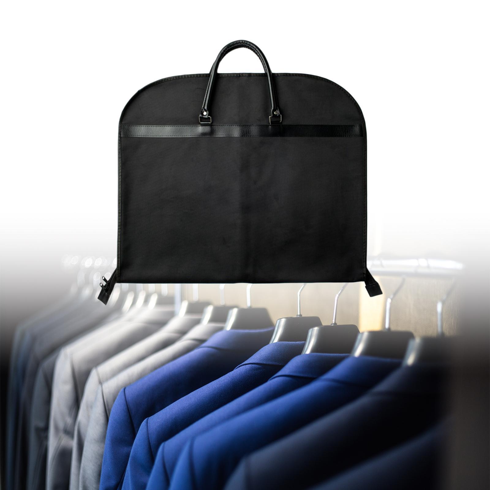 Suit Bag Oxford Cloth Hanging Clothes Garment Bag for Shirts Clothing Jacket
