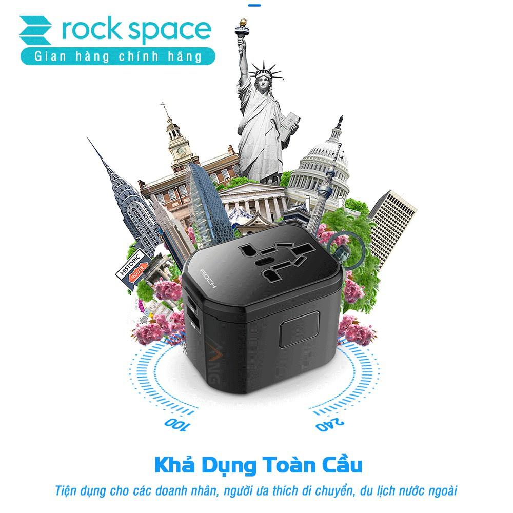 Củ sạc đa chức năng Rockspace T20 sạc nhanh chuẩn PD dành cho iPhone, sạc nhanh dành cho Samsung - Hàng chính hãng