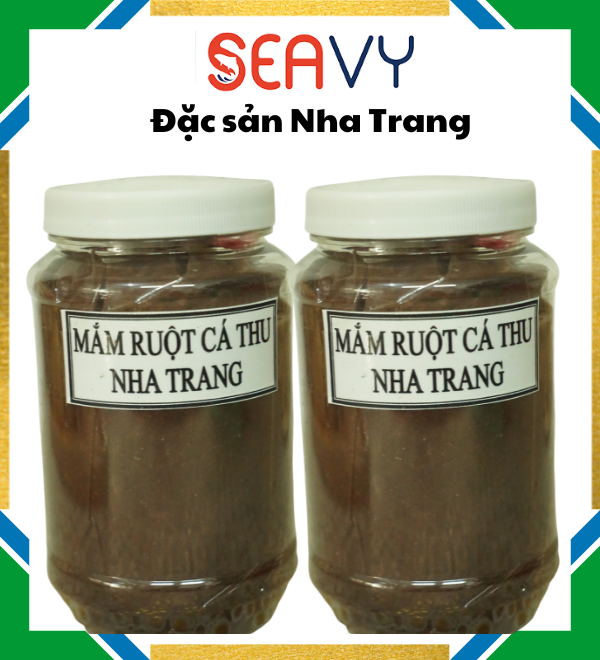 Đặc Sản Nha Trang - Mắm Ruột Cá Thu Ngừ Hương Vị Truyền Thống Seavy Hộp 500g