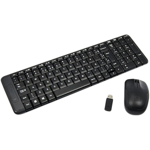 Bộ bàn phím chuột vi tính Logitech MK220 - Hàng Chính Hãng