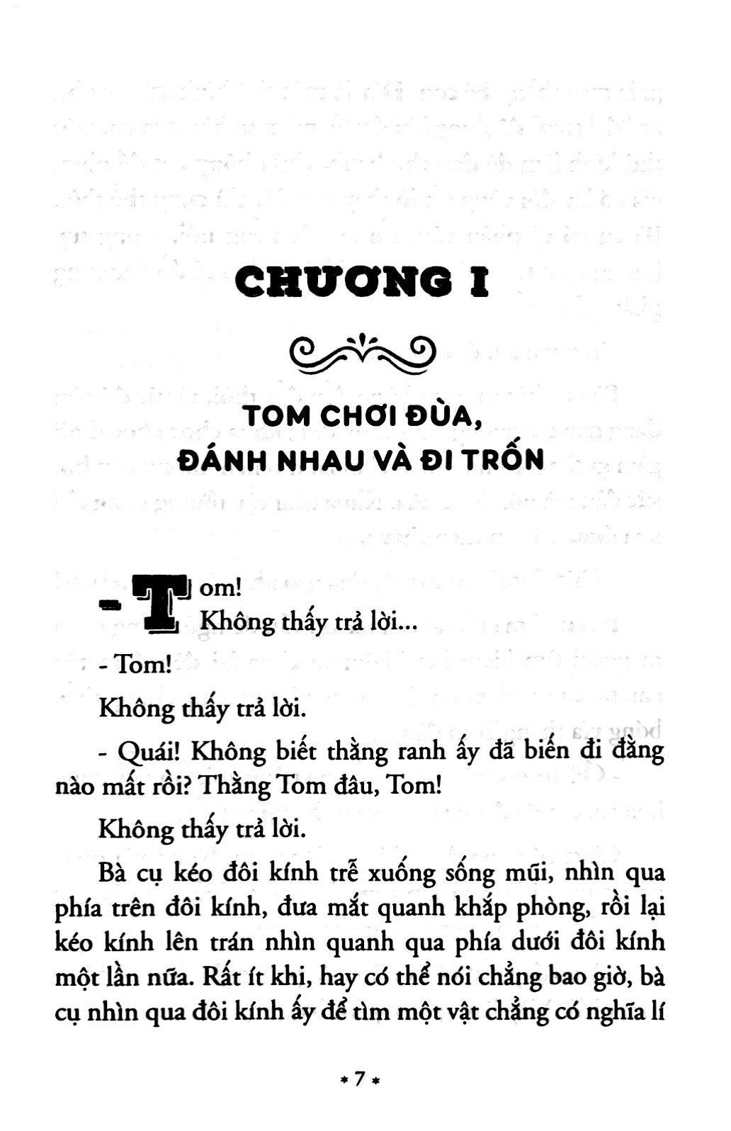 Sách - Tác Phẩm Chọn Lọc - Văn Học Mỹ - Cuộc Phiêu Lưu Của Tom Sawyer (Tái Bản 2024)