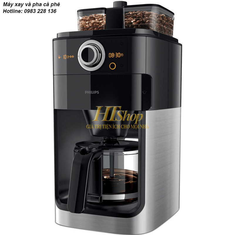 Máy Pha Cà Phê Tự Động Philip.s HD7769, Máy Xay Cà Phê, Máy Pha Café Tại Nhà, Máy Pha Espresso, 1500W, Nhập Đức