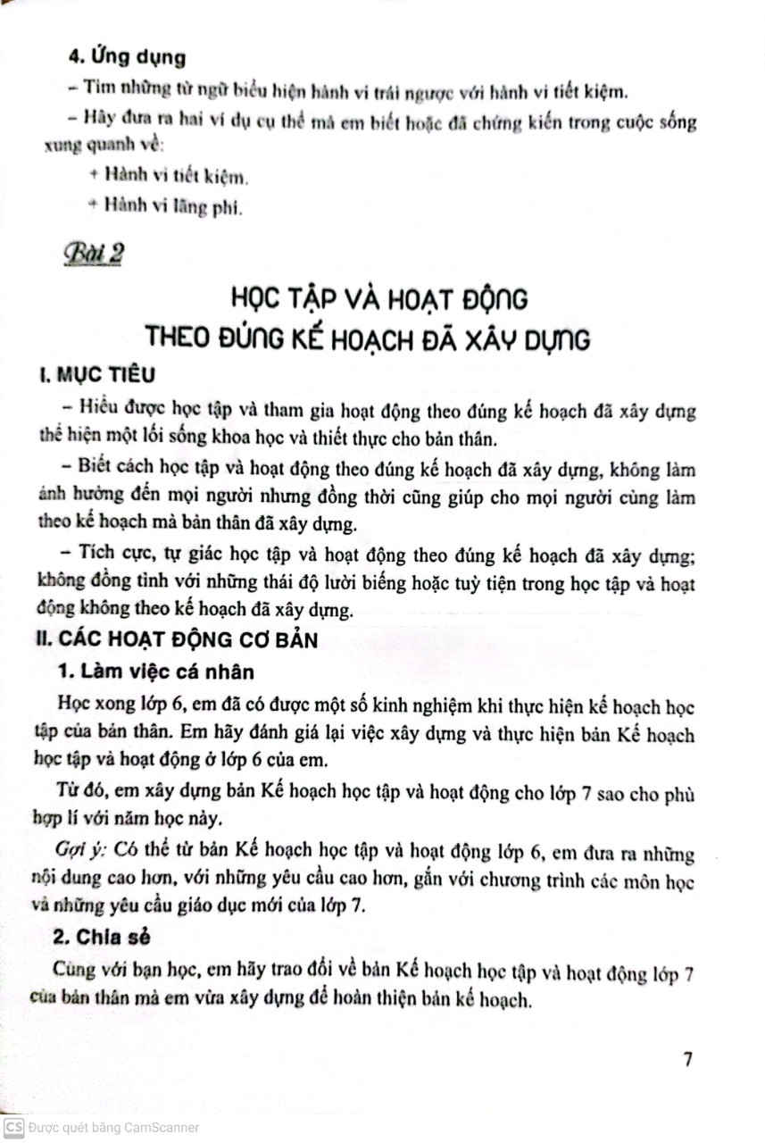 Giáo Dục Đạo Đức, Kĩ năng Sống dành cho Học sinh Lớp 7 ( Biên soạn Theo Chương Trình GDPT Mới )