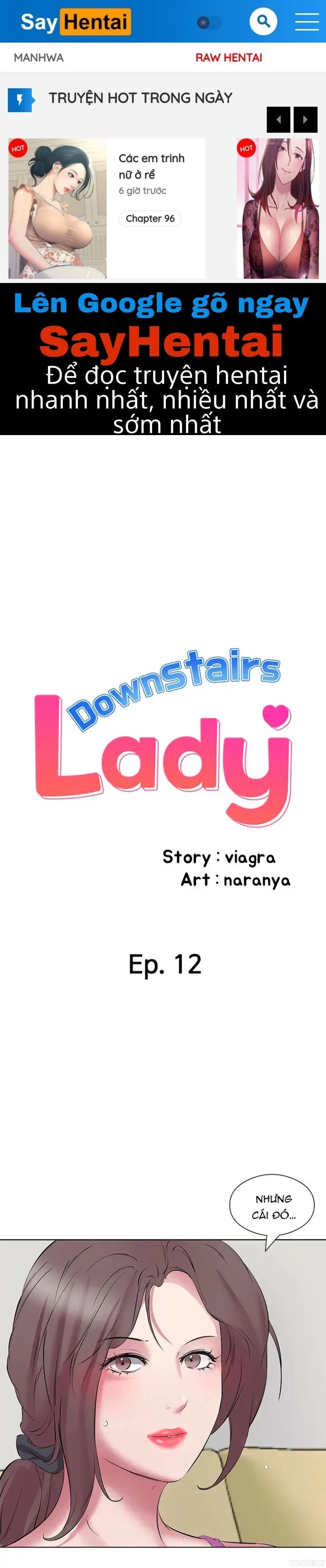 quý cô tầng dưới chapter 12 1
