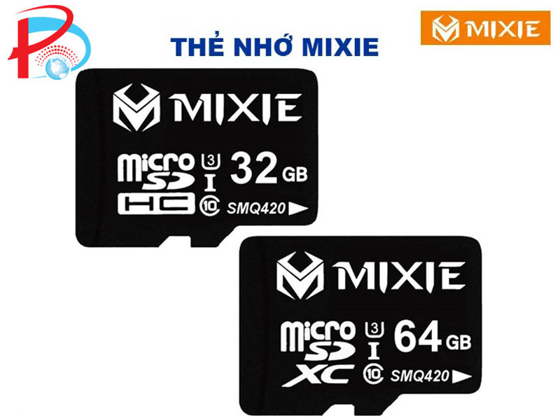 Thẻ nhớ 32/64/128/256gb MIXIE MicroSD Class10 U3. Hàng Chính Hãng