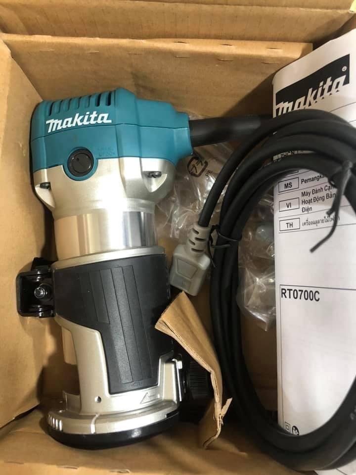 MÁY ĐÁNH CẠNH 710W (6MM,8MM) MAKITA RT0700C - HÀNG CHÍNH HÃNG