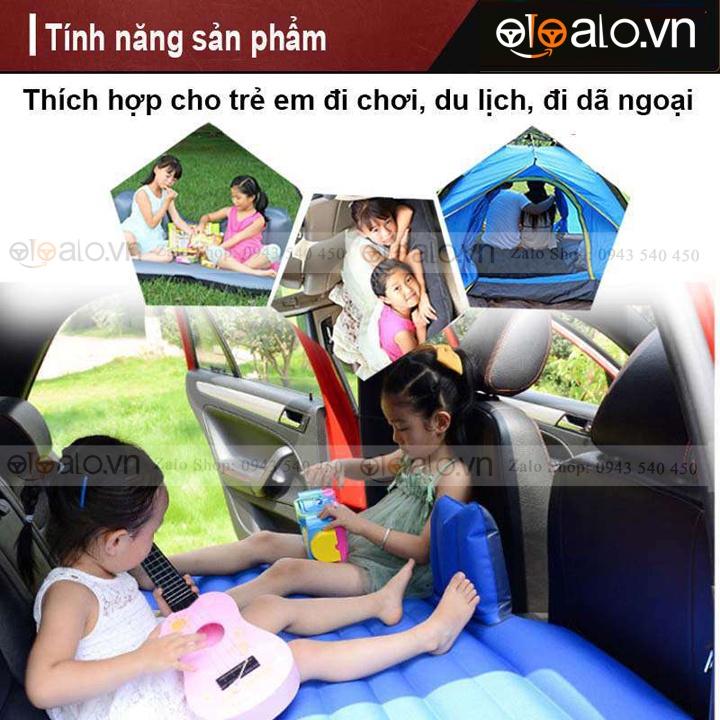 Đệm hơi xe ô tô Toyota Avanza vải dù Oxford CAO CẤP họa tiết ngôi sao