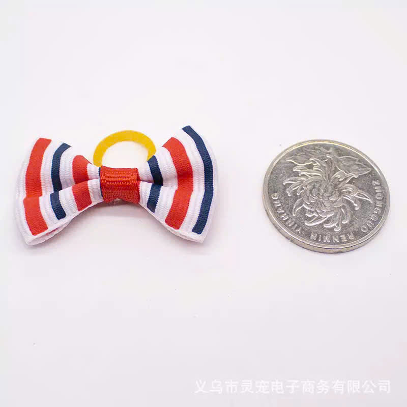 NƠ KẸP TÓC CÀI TÓC THỜI TRANG DỄ THƯƠNG PHONG CÁCH ÂU MỸ  MÃ 34 CHO THÚ CƯNG CHÓ MÈO