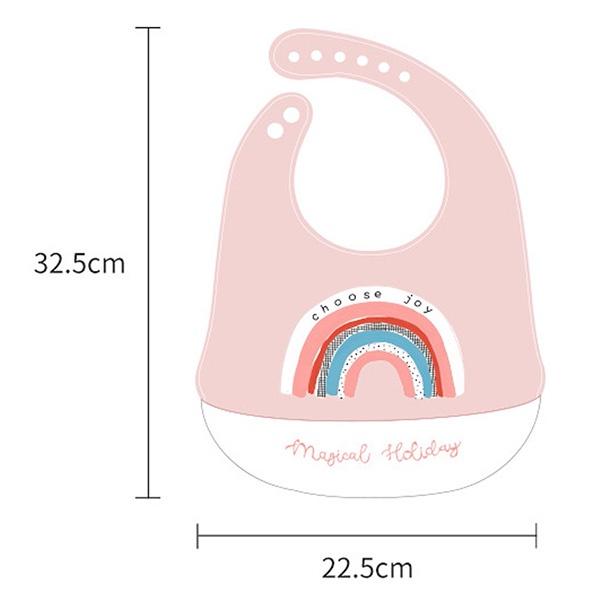 [Ảnh thật] Yếm máng silicone siêu mềm Cho Bé từ 6 tháng