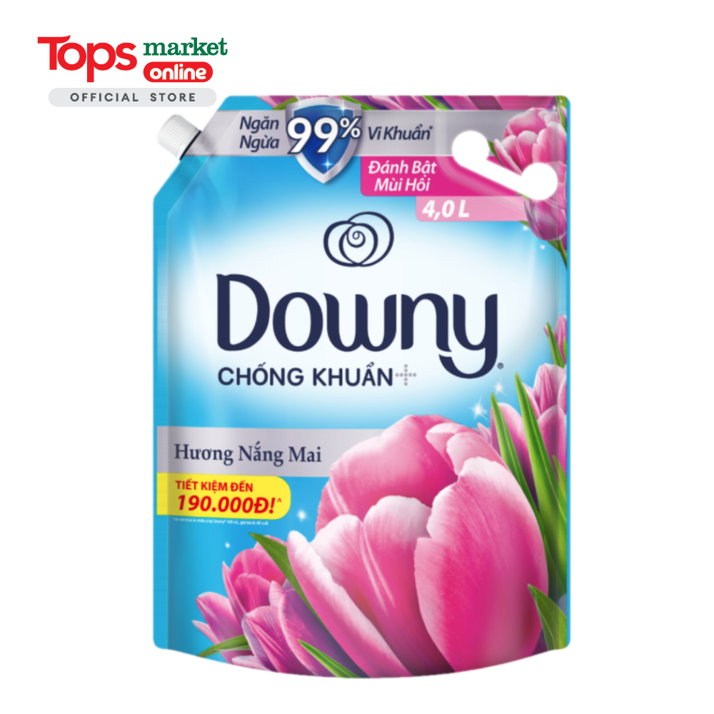 Nước Xả Vải Downy Hương Nắng Mai 4L