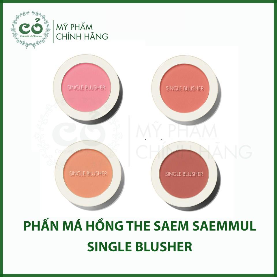 Phấn má hồng The Saem Saemmul Singhle Blusher(Mới)