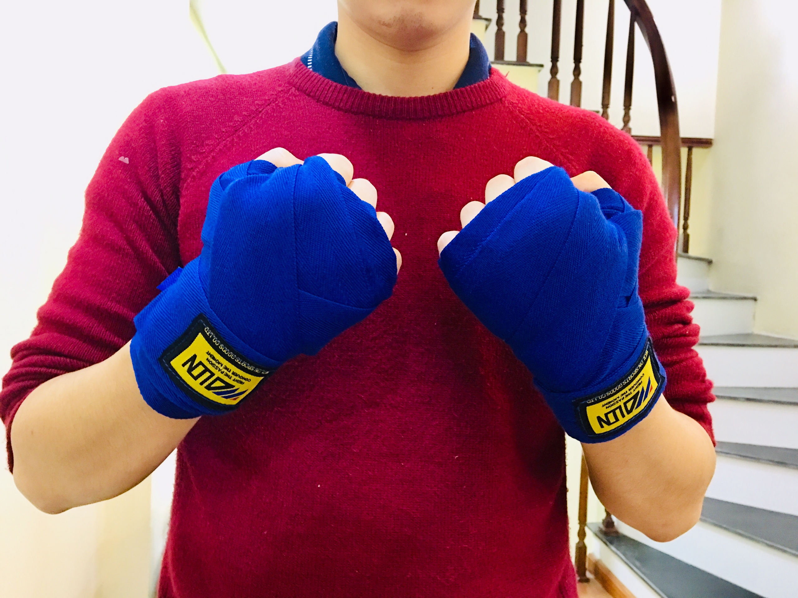 Băng đa dây quấn cổ tay dành cho vận động viên Boxing, MMA, Muay Thai,... dài 5m
