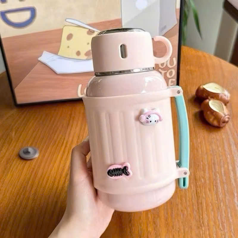 Bình Giữ Nhiệt Nóng Lạnh 55 Inox 316 Dung Tích 800-1000ML, Giữ Nhiệt 8-10 Giờ - HÀNG CHÍNH HÃNG MINIIN