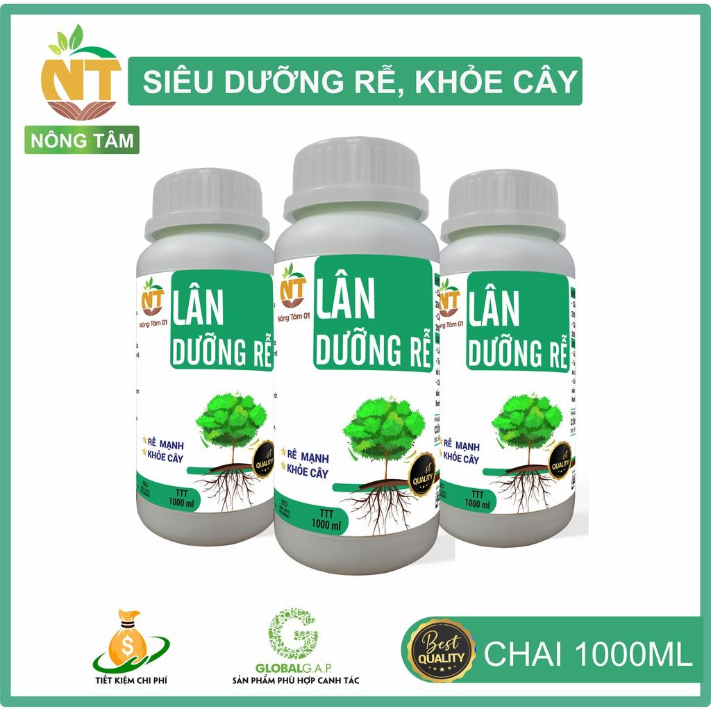Phân bón siêu dưỡng rễ, kích rễ, chuyên dùng cho rau màu, cây ăn quả, chai 1000ml