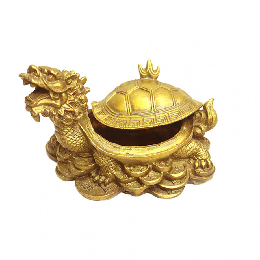 Tượng Tam Nguyên Cập Đệ Long Quy rùa đầu rồng bằng đồng thau Tâm Thành Phát