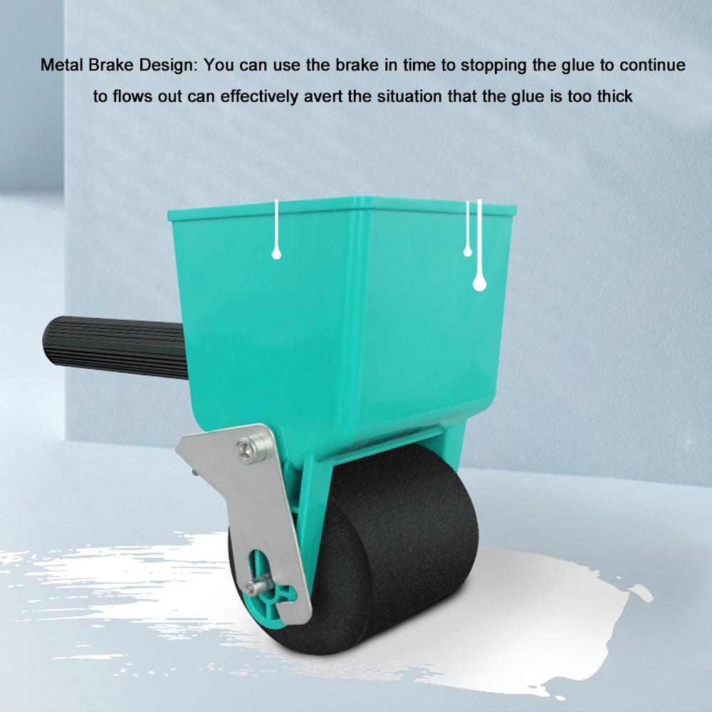 180Ml/320Ml Công Suất Lớn Hướng Dẫn Sử Dụng Gluer Con Lăn Loại Gluer Di Động Cầm Tay Bảng Gỗ Máy Dán Kim Loại Phanh