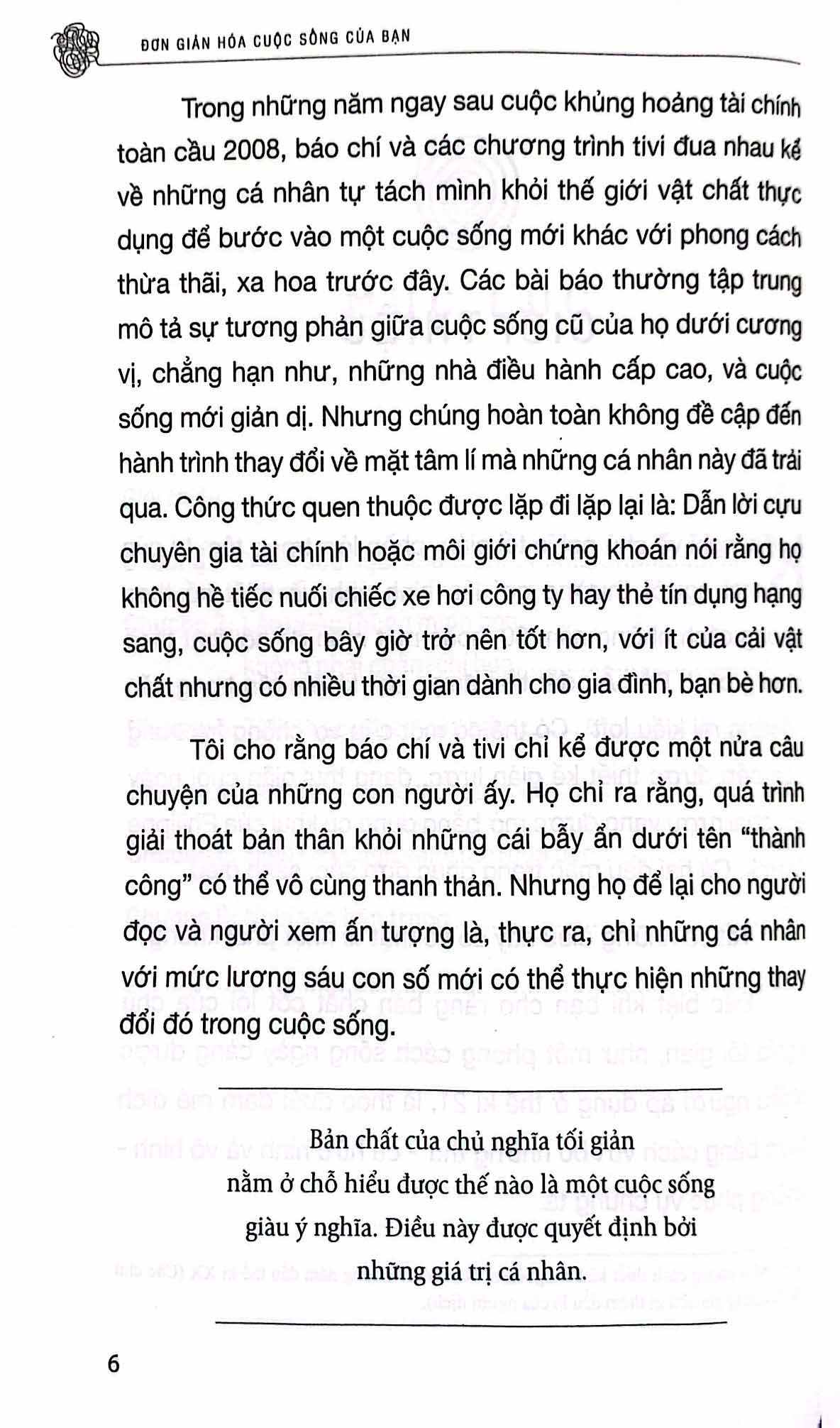 Đơn Giản Hóa Cuộc Sống Của Bạn