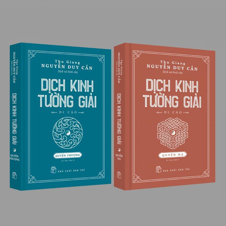 Dịch Kinh Tường Giải Di Cảo Thượng Hạ Trọn Bộ 2 Quyển Bookcity