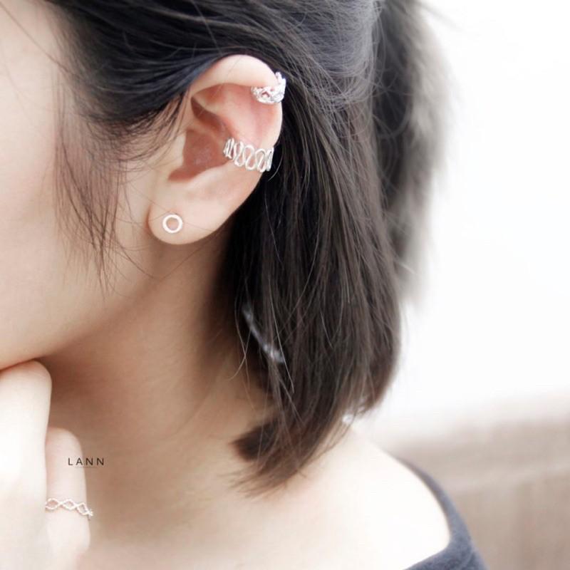 Khuyên kẹp vành vương miện S925 LANN